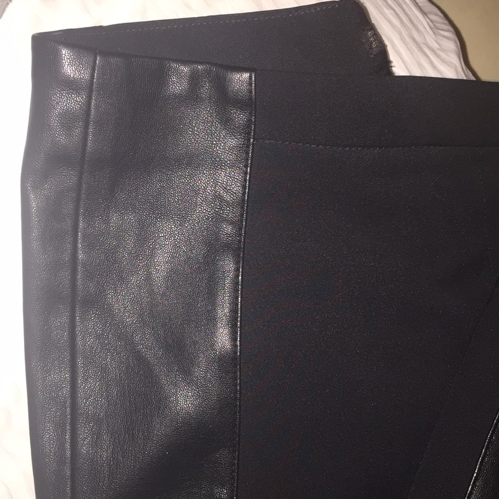 Slacks/leather/material/Size 4/5 - Picture 11 of 13